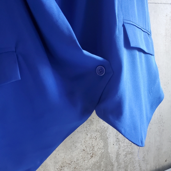 Pins & Needles / Cobalt Blue Vest / Size S - Picture 3 of 4